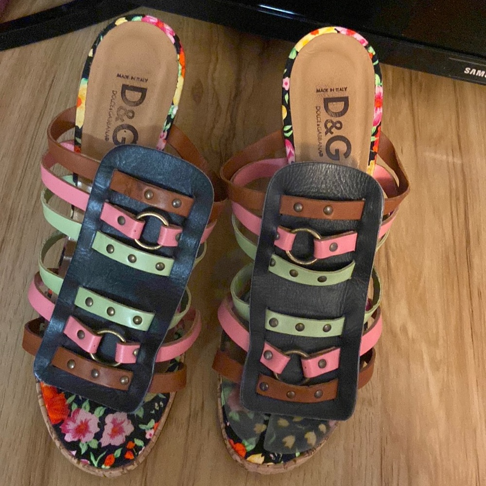 Dolce and Gabbana sandal shoes